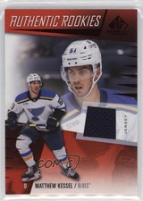 2023 Upper Deck SP Game Used Authentic Rookies Jersey Matthew Kessel #259 1kx2