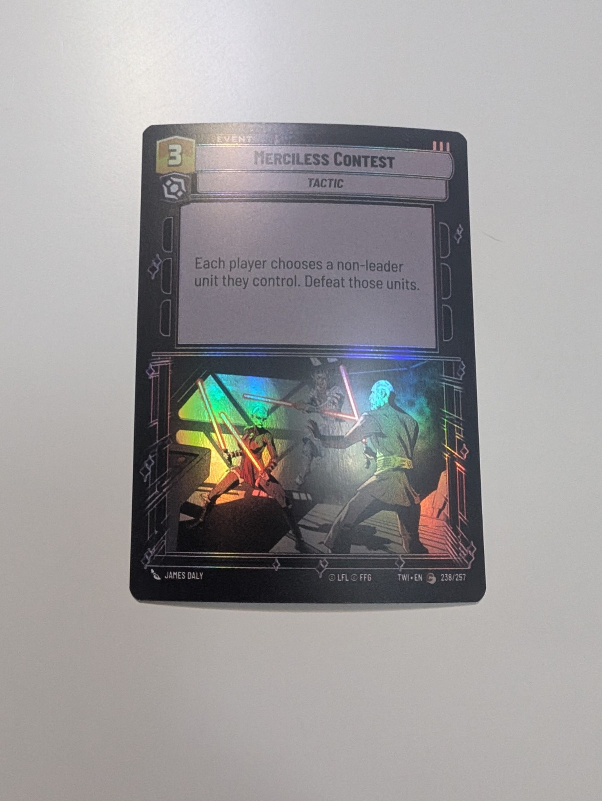 Star Wars: Unlimited - Merciless Contest (Foil) - Twilight of the Republic NM/M