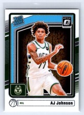 2024-25 Donruss Optic #277 AJ Johnson Milwaukee Bucks RC