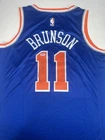 Jalen Brunson autographed New York Knicks signed NBA Basketball Jersey - PSA COA