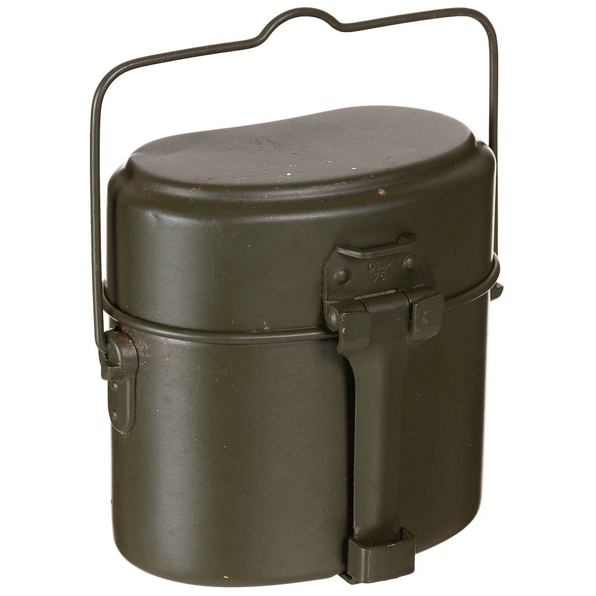 Original Ejército Alemán Bundeswehr Vajilla Utensilios Aluminio Camping 3-tlg