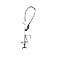 T&S Brass B2338 Deck Mount Spring Gooseneck PreRinse