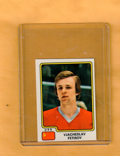 Vjacheslav Fetisov #141 1979 Panini Stickers card