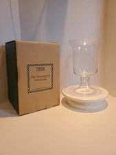 Southern Living & Willow House Hemingway Hurricane Clear Footed Vase #40350