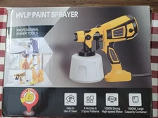 Electric Paint Sprayer. HVLP spray gun. 1000W Strong.