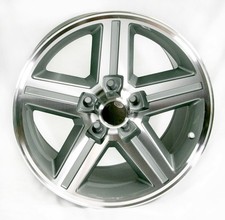 4 New Iroc Z 24x9.5 5x127 Silver Mach Chevrolet Caprice Silverado Tahoe Suburban
