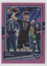 2020 Panini Donruss Rookie Optic Preview Pink Prizm Cole McDonald #P-298 05ga