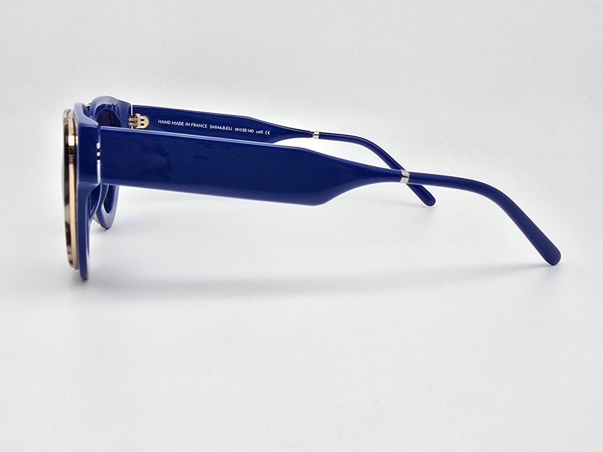 “Smoke & Mirrors” Sky Blue and Silver Sunglasses SMOKE & MIRRORS RYDER – JAMES ORO main image 2