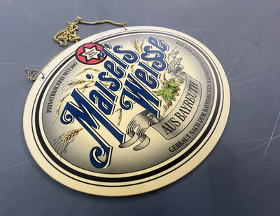 Maisel´s Weisse großes Zapfhahnschild Bayreuth