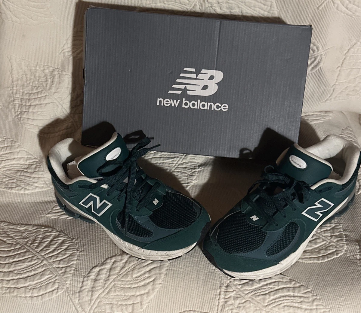 New Balance 2002R Vintage Leather Pack - Green for Sale