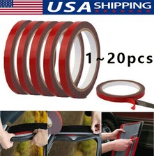 New Rolls Auto Tape Acrylic Foam Double Sided Back 3m X10mm Mounting Adhesive New Rolls Auto Tape Acrylic Foam Double Sided Back 3m X10mm Mounting Adhesive
