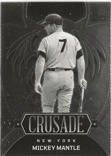 2023 Panini Crusade Mickey Mantle #11 New York Yankees HOF MVP World Series