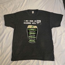Irish Beer Drinking T-shirt Irish St. Patrick's Day Mens Shirt Funny Drunk Shirt
