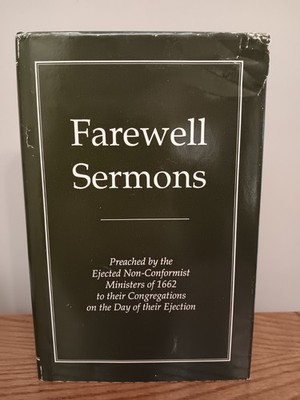 Farewell Sermons Soli Deo Gloria Rare