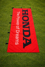 Honda - The Power Of Dreams Nobori Flag Red Garage Wall Art & Outdoor workshop