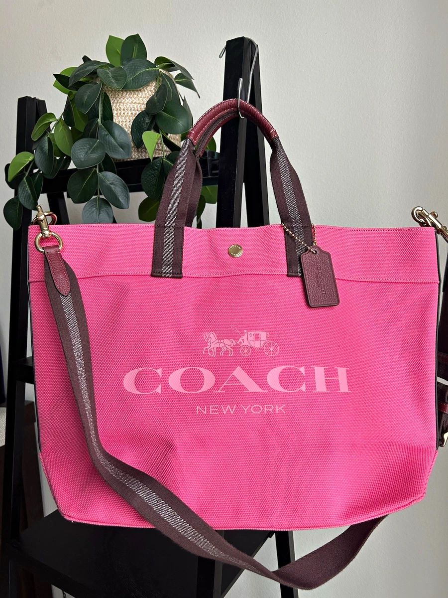 Coach Pink Tote Bags & Handbags for Women for sale | eBay