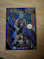 2025 WNBA Select Saniya Rivers Premier Level Blue Scope Prizm /199 RC Sun #132