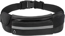 Travel Belt Money Waist Pack - Hidden Waterproof anti Theft Passport Security Fa