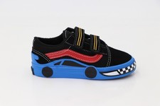 Children Unisex Shoes Vans Kids Old Skool V Car Infant/Toddler