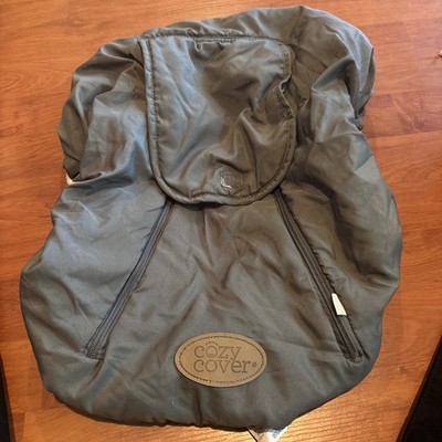 Cozy Cover Infant Carrier Cover Protects Babies From The Outdoor Elements   Gray