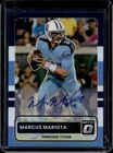 2025 Donruss Optic Marcus Mariota Base (RAW)