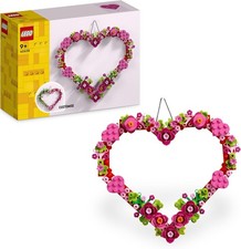 LEGO Décoration en Forme de Cœur Jouet Kit dActivité Manuelle pour Enfant