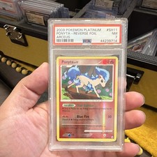 Pokemon 2009 Arceus Ponyta Shiny SH11 Reverse Holo Foil PSA 7 English on eBay