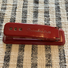 Swingline CUB Standard Desktop Stapler - Manual Standard Stapler, Red
