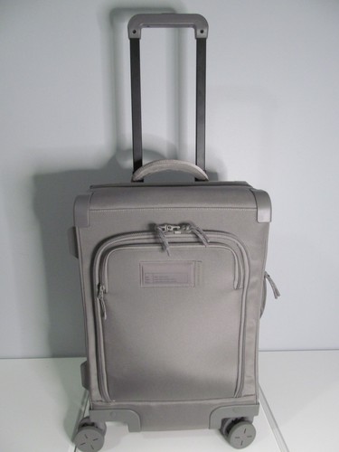 Dagne Dover Seattle Short Trip 23.5" Carry On Spinner Luggage Gray, Brand New