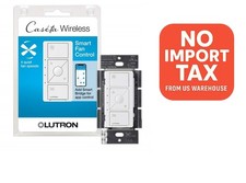 Lutron Caseta Smart Fan Speed Control Switch (Smart Hub Required), Single-Pole L