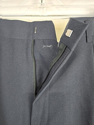 Tony Blake Herren Bundfaltenhose 38 High-Twist Popeline grau - Neu mit Etikett ungesäumt - Bild 4 von 8