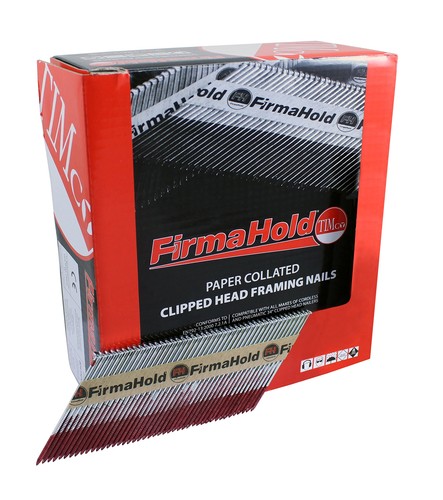 3300 Pieces Firmahold 2.8 x 50mm Collated Clipped Head Annular Ring Shank 