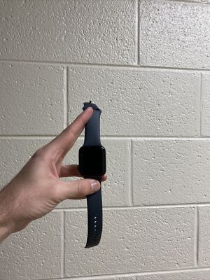 Used  Apple Watch SE 40mm Space Gray Aluminum.
