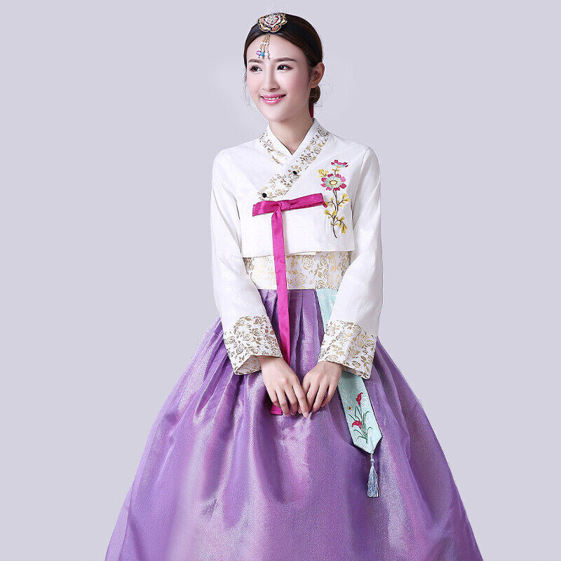 Hanbok Korean National Costume Traditional Dress Cosplay Wedding Dress  Hanbok T | eBay