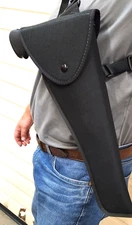 Uncle Mike's LH Black Bandolier & Hip Holster Thompson Center Super 14" 9313-2