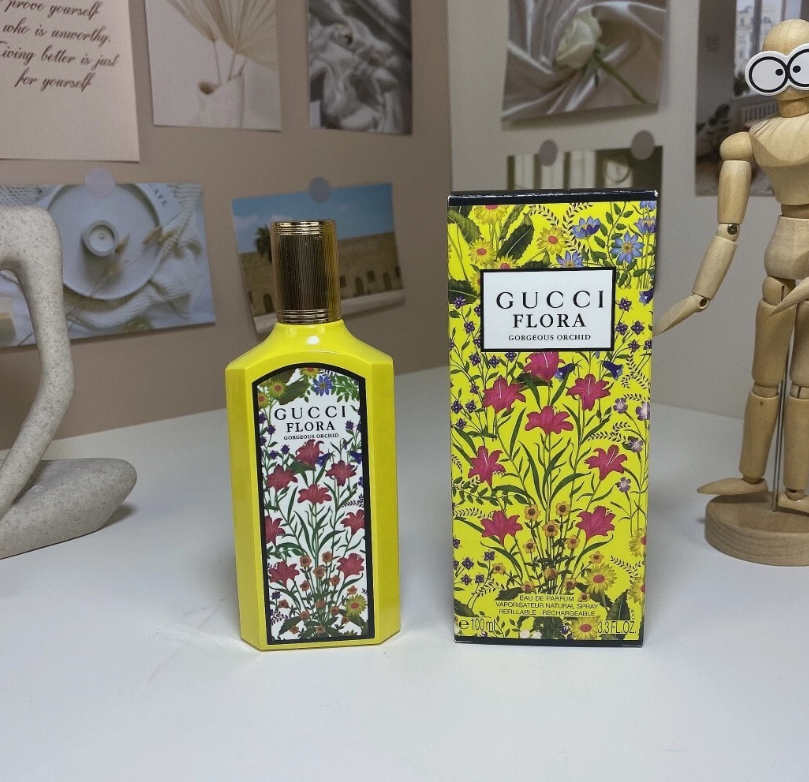 Gucci Flora Gorgeous Orchid Eau De Parfum 3.3oz -BRAND NEW