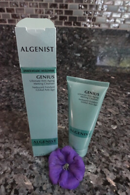 Algenist genius ultimate anti aging melting cleanser new in box 1.5oz
