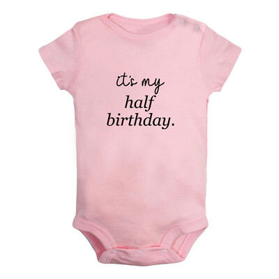 it's my half birthday dress 6 month birthday, 1/2 birthday girl outfit, 6 month crown, birthday he –  Melih's Boutique main image 0