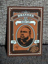 Warren Sapp - 2003 Playoff Hogg Heaven Branded #B-21 Tampa Bay Buccaneers HOF