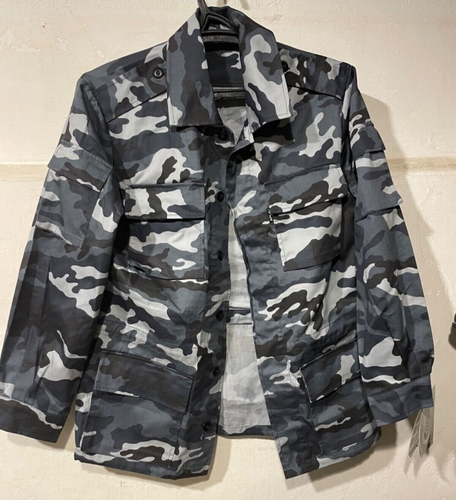 Rus Army BDU jacket&pants BLUE GOROD M-21 OMON SOBR camo by SPLAV size 44-46/3
