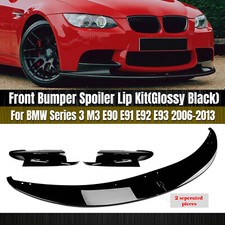Frontstoßstange Spoiler Bodykit Für BMW 3er E90 E91 E92 E93 M3 2007-2013 Schwarz