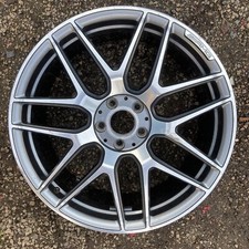 Mercedes S63 S65 W222 C217 S-Class AMG 8.5J x 20" Front Diamond/Grey Alloy Wheel