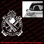 Springfield Armory Vinyl Decal Die Cut Sticker for 2A Gun Rights Pistol XD FA059