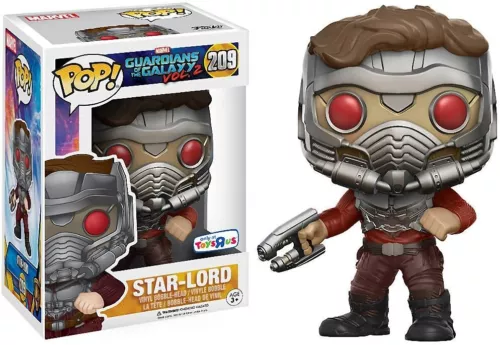 Funko POP 209 - Guardians of the Galaxy - Star-Lord(w/ Aero Rig)**Vaulted RARE**
