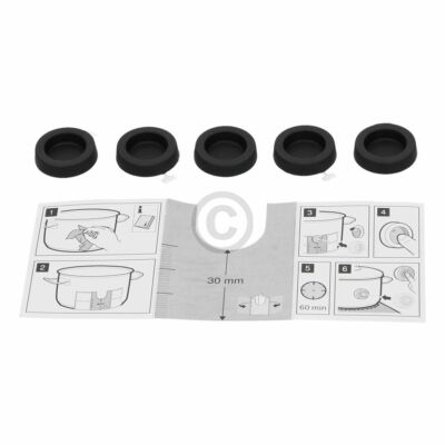 [6,01  /Stk] Kochtopfpatches Bosch 00577921 Klebepads für PerfektCook kochsensor