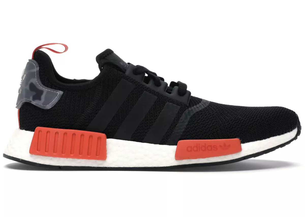 Men Size adidas NMD Black Amber Boost Sneakers Running Trainers SALE | eBay