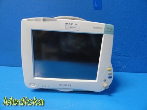 2008 Philips Intellivue MP50 Anesthesia Patient Monitor W/ Modules & Leads~35179 - Picture 21 of 24