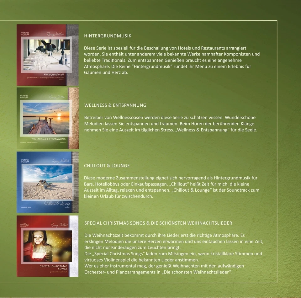 Wellness & Entspannung, Vol. 1 - Gemafreie Entspannungsmusik von Ronny Matthes - Bild 4 von 4