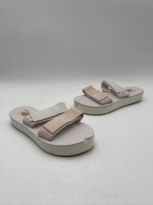 Women s Vans Cayucas Slide Sandals Pink Size 8