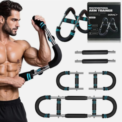 Twister Arm Trainer, 60-100LB Adjustable Chest Workout Equipment for Men & Women